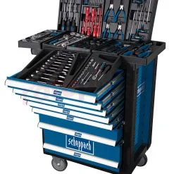 Armoire à Outils Avec Accessoires 263 Pcs. Scheppach TW1000