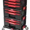 Boîte à Outils Avec Tirroirs Sur Plateforme De Transport Qbrick System PRO DRAWER SET