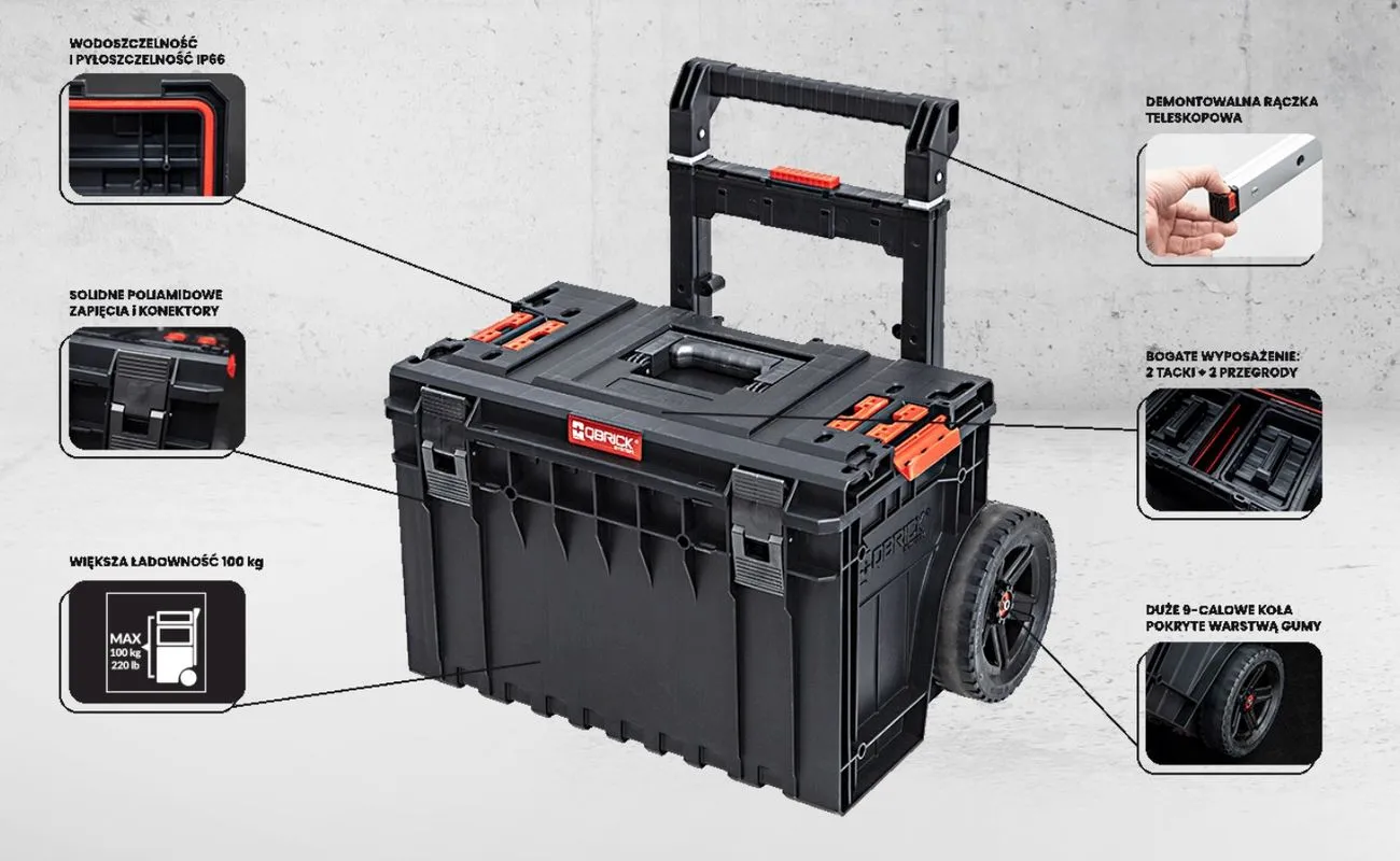 Boîte à Roue Qbrick System ONE 2.0 CART – Image 11