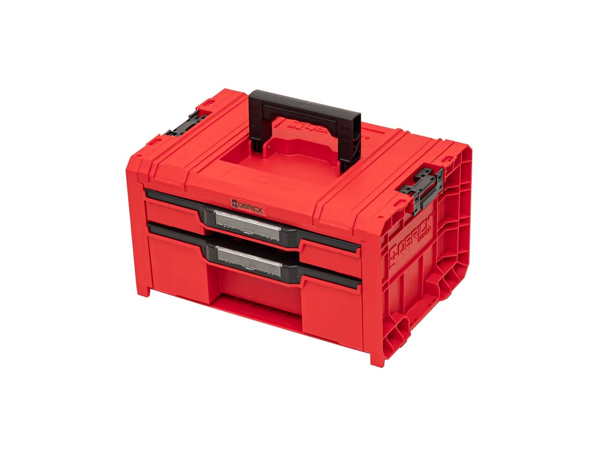 Boîte à Tiroirs Qbrick System PRO DRAWER 2 TOOLBOX EXPERT RED Ultra HD – Image 3