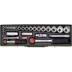 Coffret Voiture Avec Cliquet 1/4 'et 1/2' 27 Pièces Proxxon