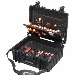 Ensemble D'outils XL Pour électricien, 80 Pièces Dans Une Mallette Wiha WH-40523