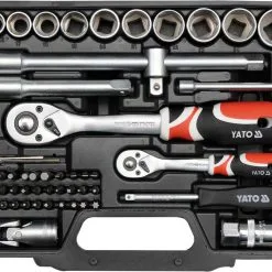 YATO Jeu De Clé à Douilles Et Embouts 1/2