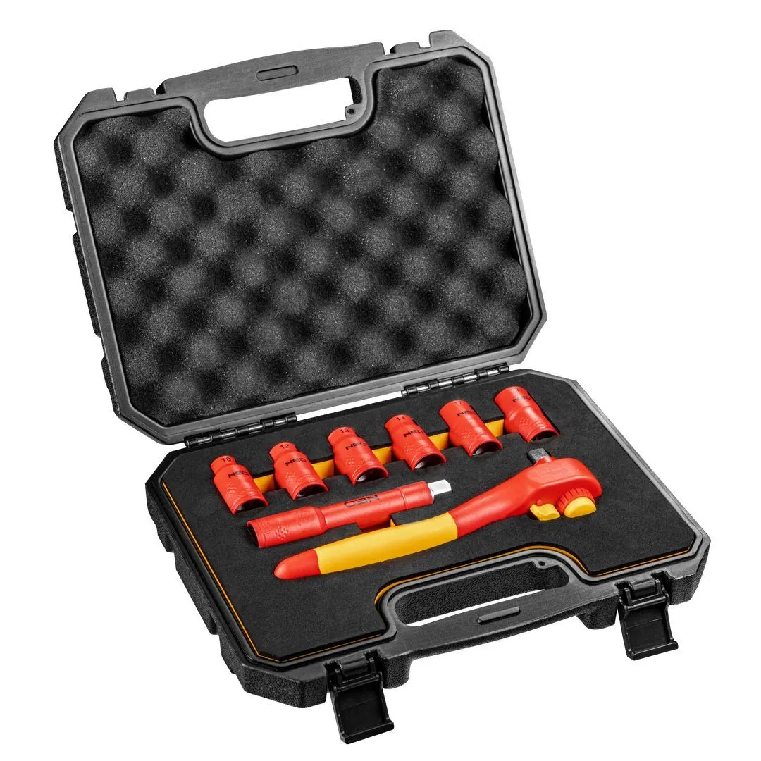 Jeu De Clés à Douilles 8pcs Neo 01-307