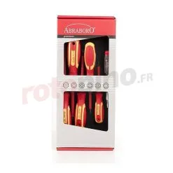 Jeu De Tournevis Isolés 6 Pcs. Abraboro AB52006000