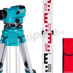 GEO FENNEL Kit Niveau Optique Avec Trépied Et Mire Télescopique Geo-Fennel ELN 24