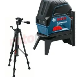 Set: Laser Croix Et Ligne Bosch GCL 2-15 + RM 1 + BT 150