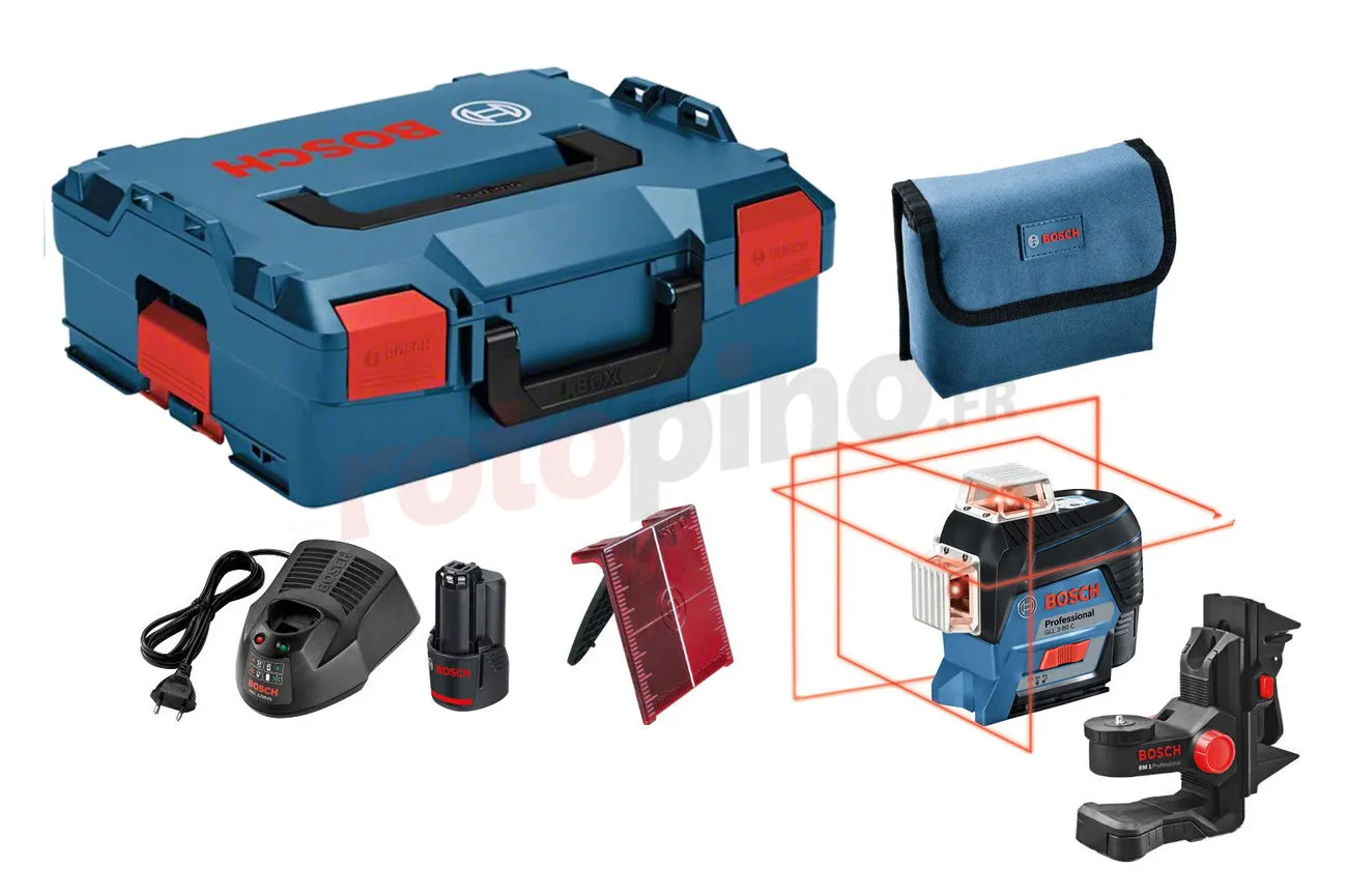 Laser De Ligne Bosch GLL 3-80 C