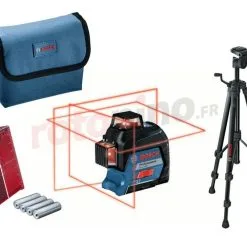 Set: Laser Linéaire Avec Trépied Bosch GLL 3-80
