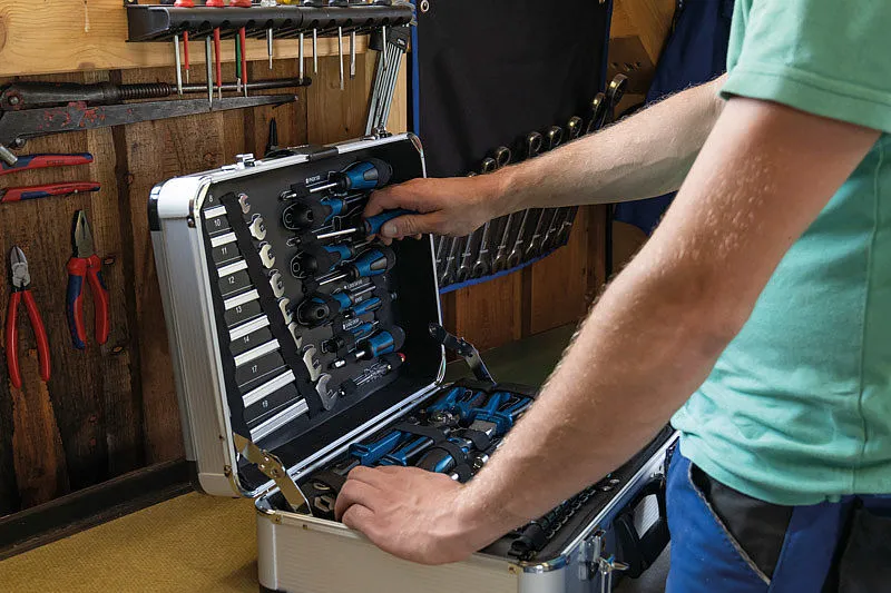 Malette à Outils, 101 éléments Scheppach TB150 – Image 5