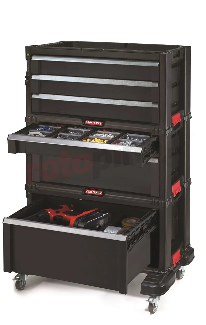 Module Servante 6 Tiroirs Tool Chest SET Keter 237786 – Image 2