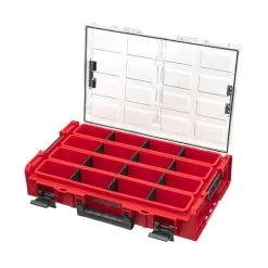 Organiseur Avec Compartiments Très Longs Qbrick System ONE ORGANIZER XL LONG BIN RED Ultra HD