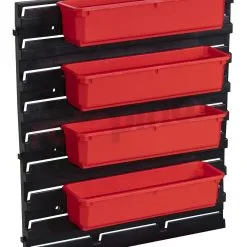 Panneau Mural Avec 4 Bacs Pour QS PRO Et ONE L Et M Qbrick System SET FX LONG