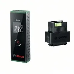 Set: Télémètre Laser Avec Niveau à Bulle Bosch Zamo III Basic