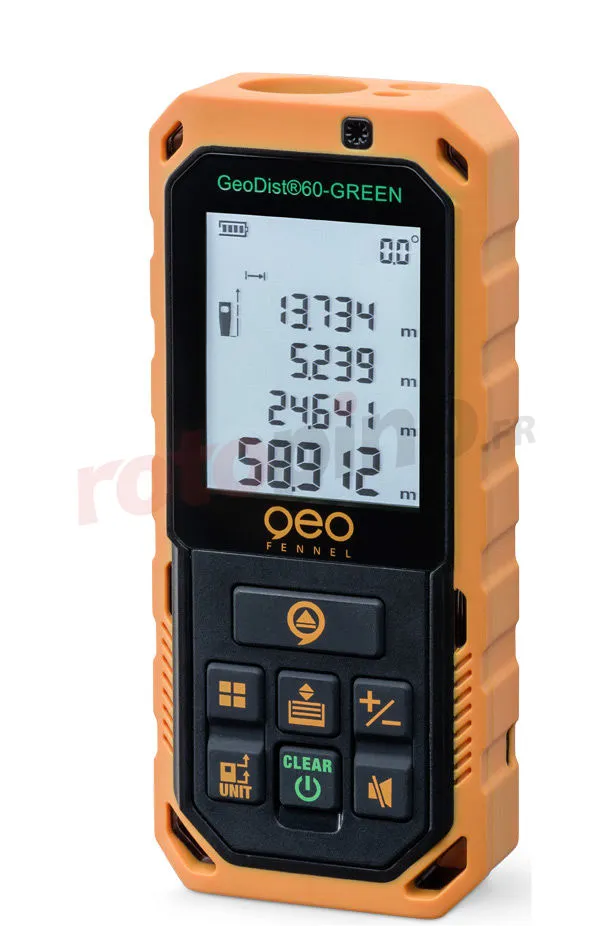 GEO FENNEL Télémètre Laser Geo-Fennel GeoDist60-GREEN