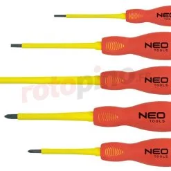 Tournevis 1000 V 5 Pièces Neo 04-220